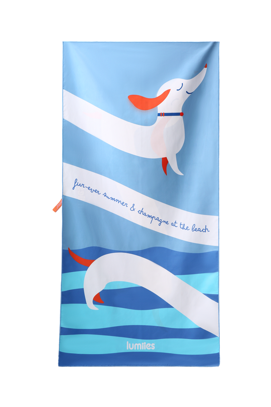 The Beach Towel (160×80 cm) – leichtes, schnelltrocknendes Mikrofaser-Handtuch