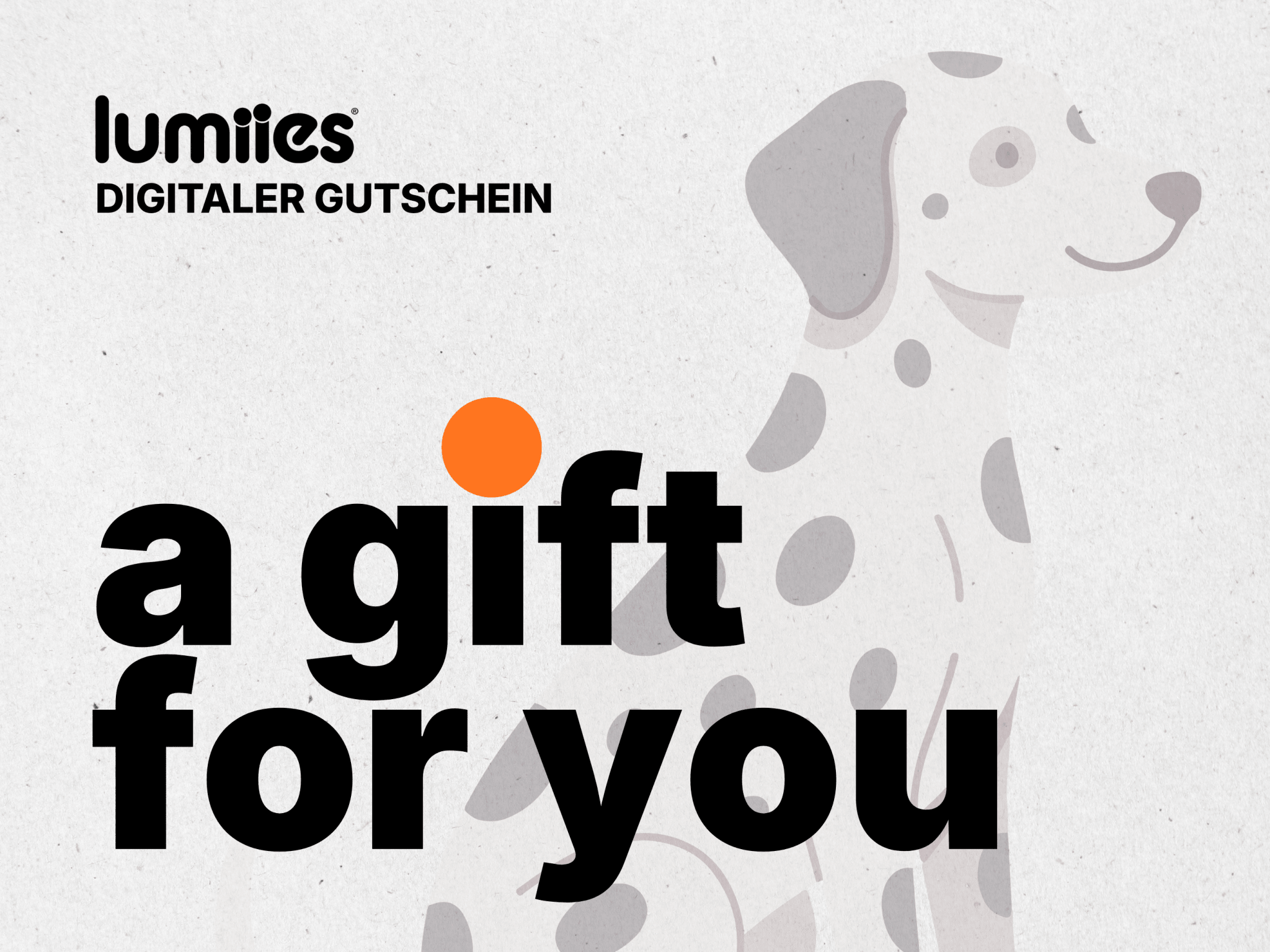 Digitale Geschenkkarte für Hundeliebhaber | lumiies® - lumiies - high visibility
