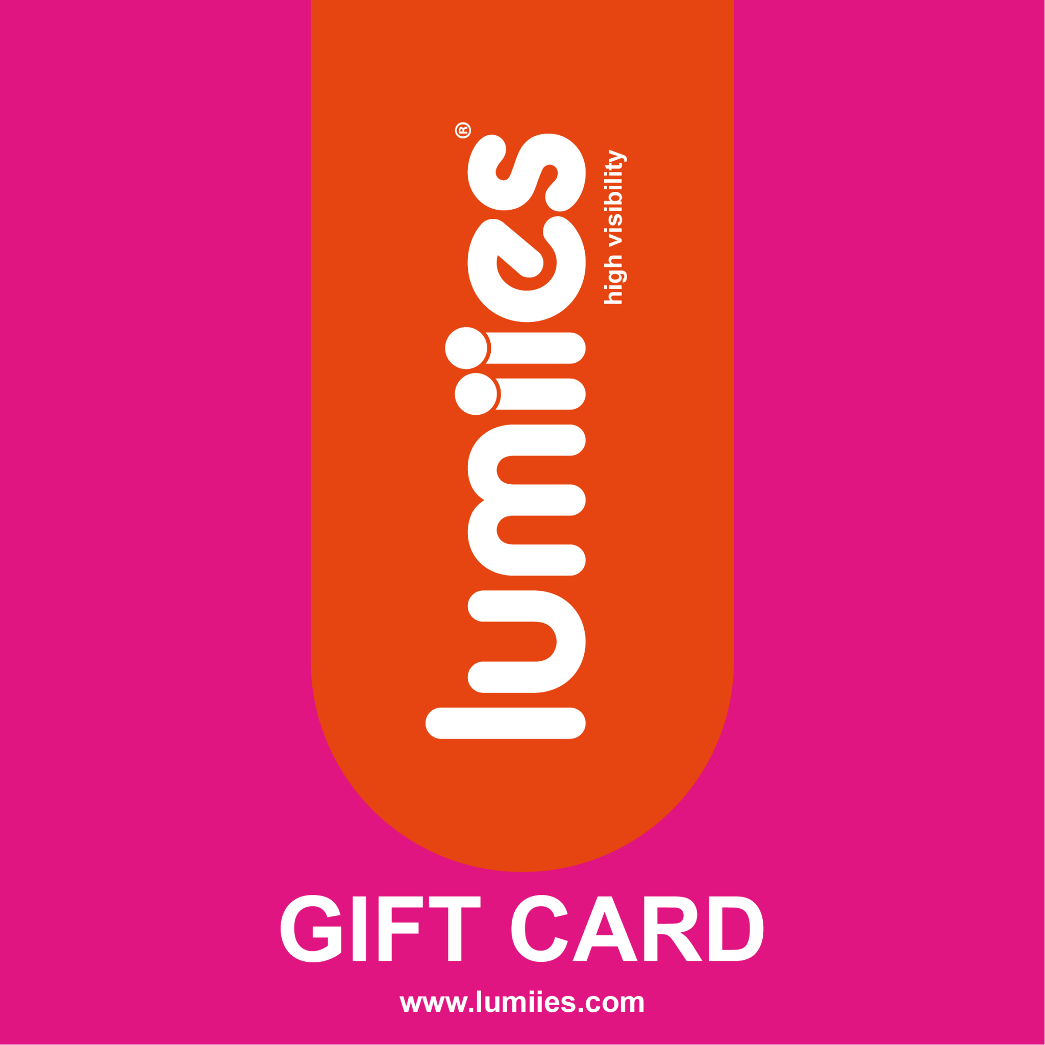 GIFT CARD - lumiies - high visibility