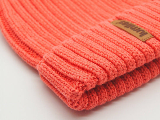 THE COTTON BEANIE (100% GOTS-Bio-Baumwolle) - lumiies - high visibility