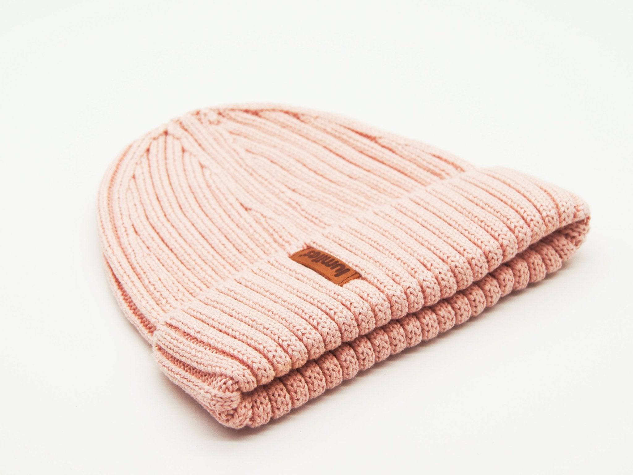 THE COTTON BEANIE (100% GOTS-Bio-Baumwolle) - lumiies - high visibility