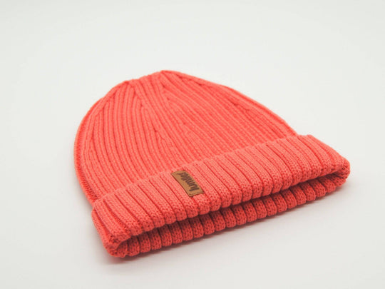 THE COTTON BEANIE (100% GOTS-Bio-Baumwolle) - lumiies - high visibility