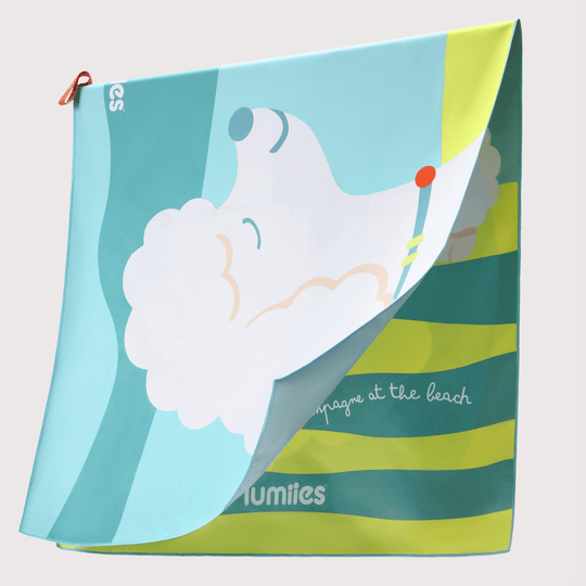 Schnelltrocknendes Mikrofaser - Handtuch (160×80 cm) - Dackel - lumiies - high visibility