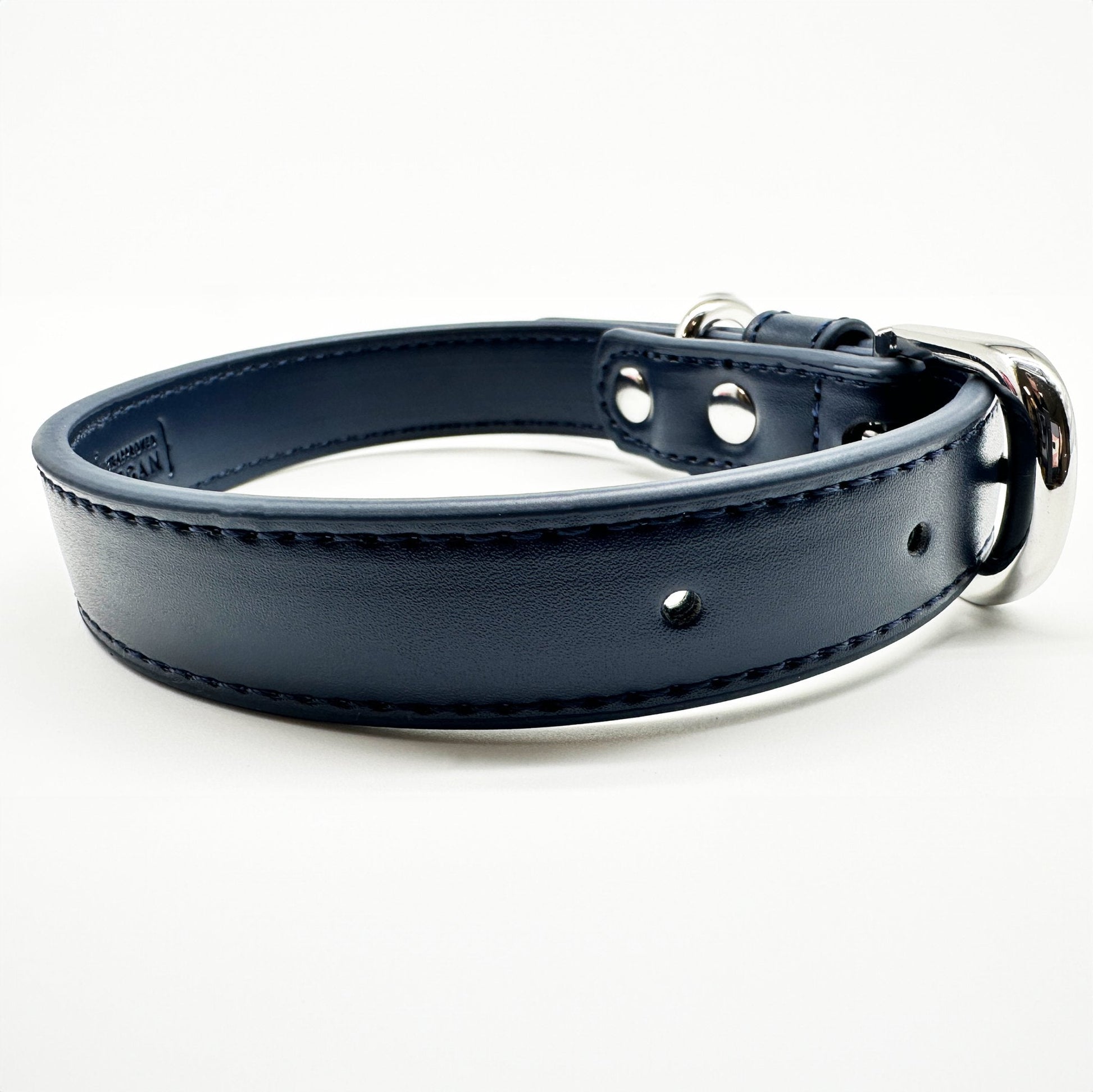 THE CITY COLLAR (nautical navy) - Hundehalsband vegan - lumiies - high visibility