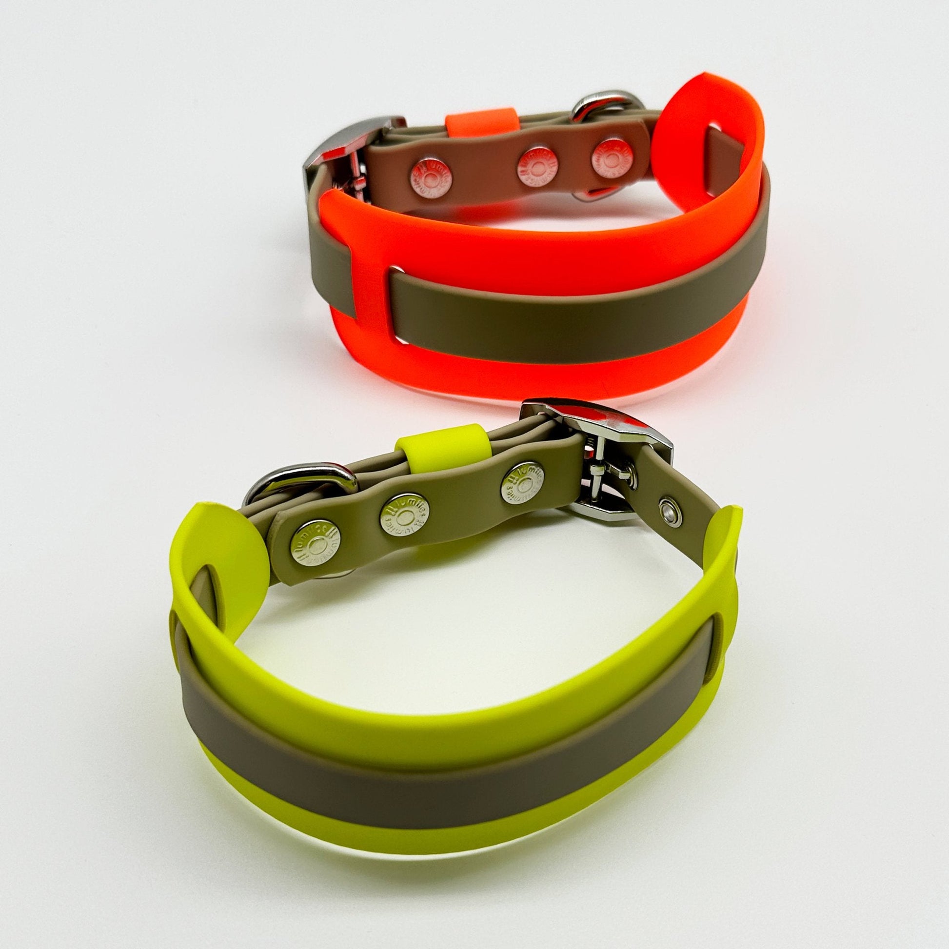 THE CITY COLLAR (outdoor) - Neon Hundehalsband wasserdicht - lumiies - high visibility