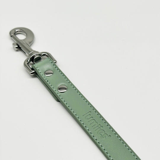 THE CITY LEASH (silky sage) - Hundeleine vegan - lumiies - high visibility