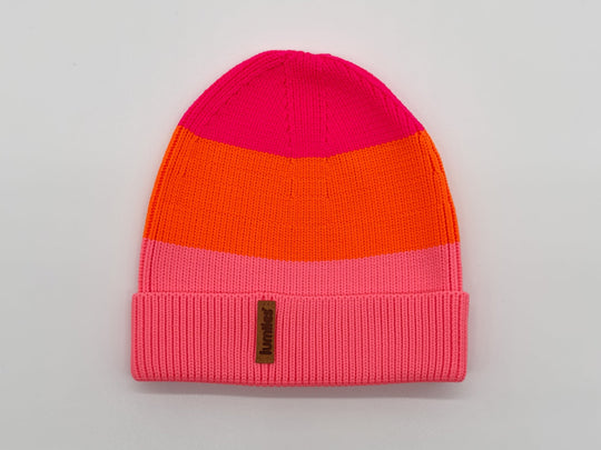 THE GLOW BEANIE - Neon Strickmütze - lumiies - high visibility