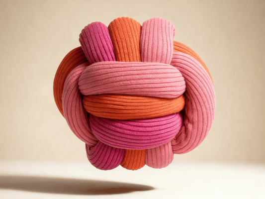 Twisty Ball Schnüffelball für Hunde von lumiies® in Pink - Berry Twist