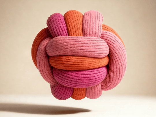 Twisty Ball Schnüffelball für Hunde von lumiies® in Pink - Berry Twist